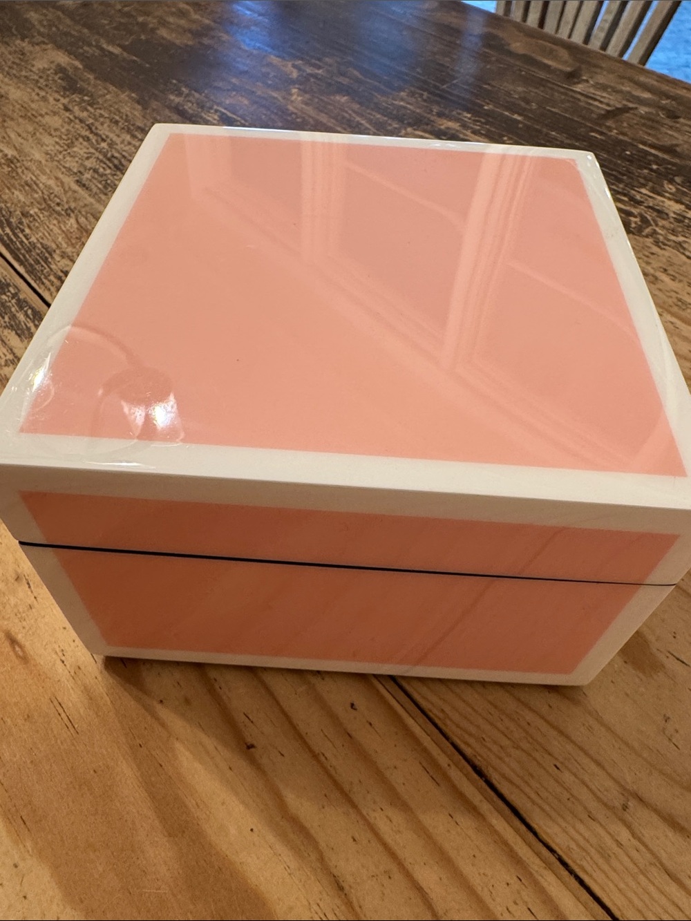 PACIFIC CONNECTIONS
Paris Pink Box with White Trim 5x5x3